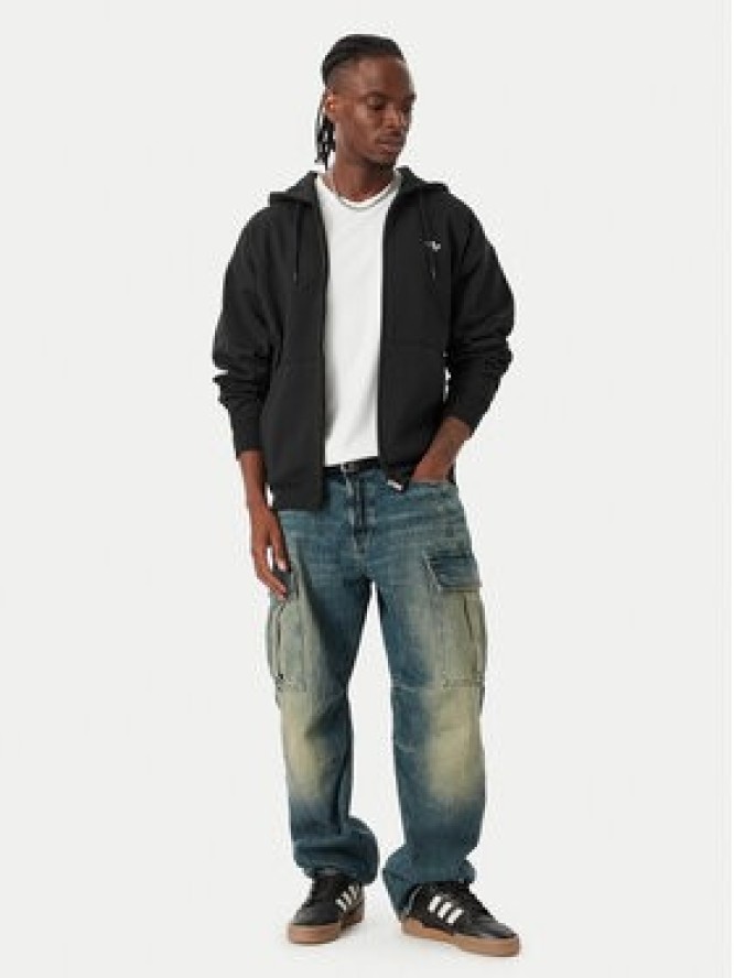 adidas Bluza Trefoil Essentials KS8941 Czarny Loose Fit