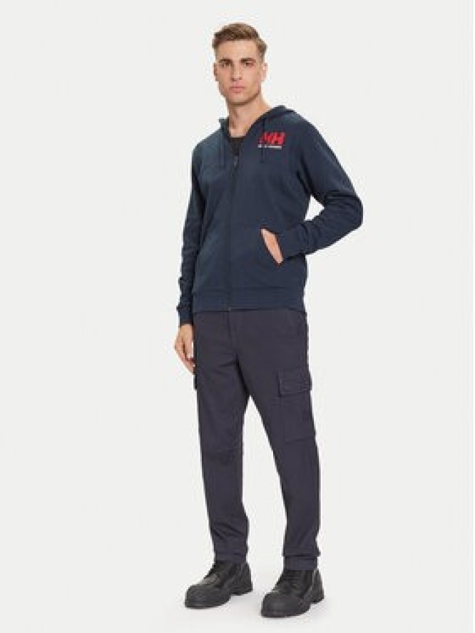 Helly Hansen Bluza HH Logo 54581 Granatowy Regular Fit