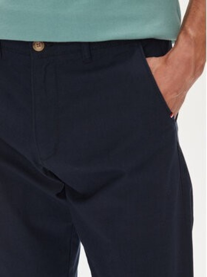 U.S. Polo Assn. Chinosy MUP3610 Granatowy Slim Fit