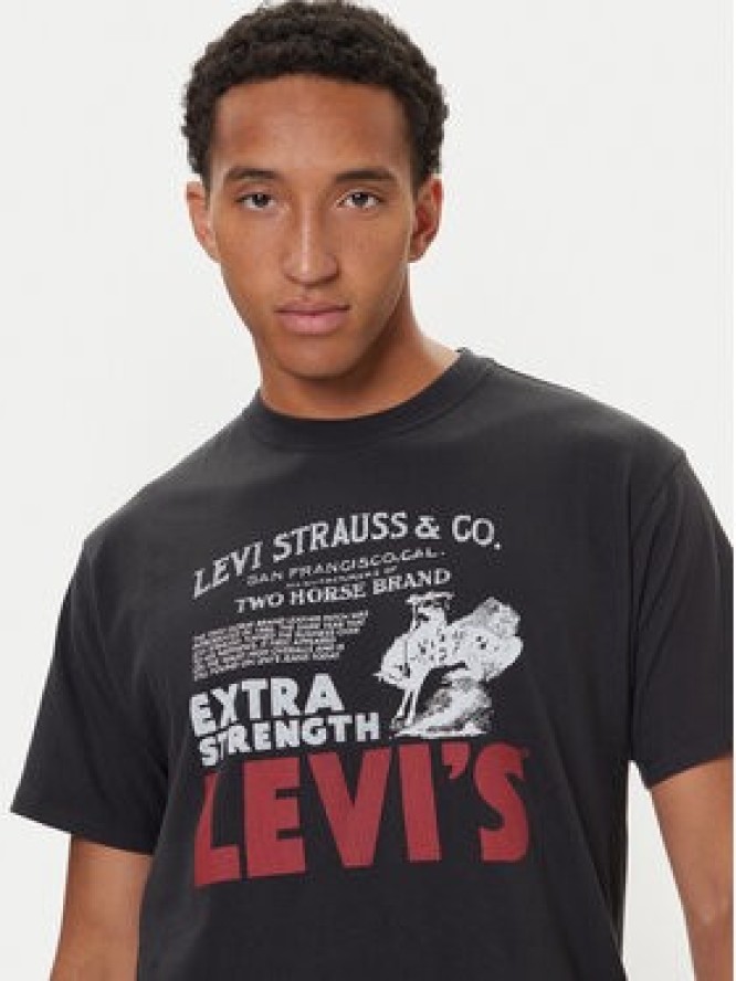 Levi's® T-Shirt 87373-0224 Czarny Relaxed Fit