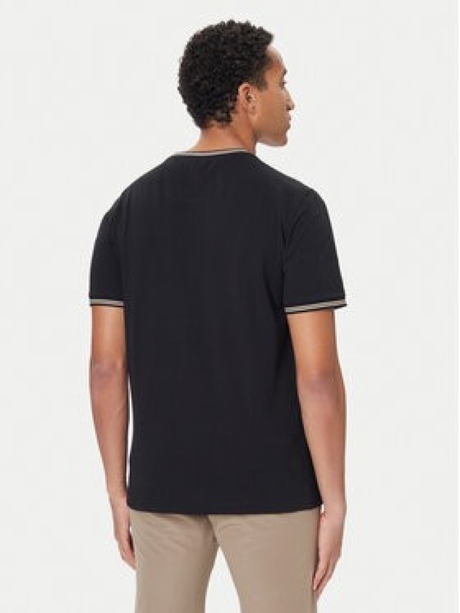 BOSS T-Shirt Taul 50521245 Czarny Regular Fit