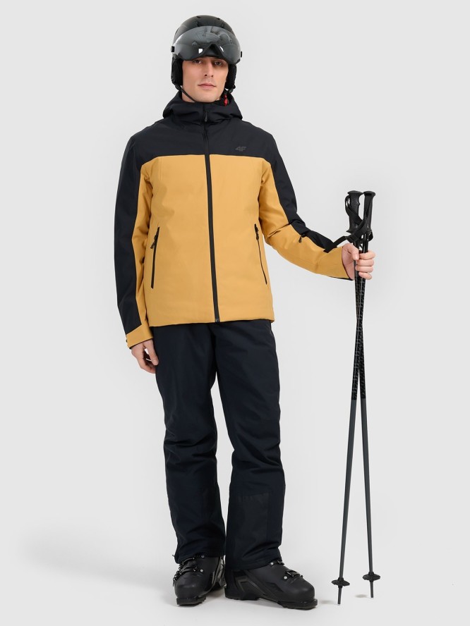 4F Kurtka narciarska membrana 5000 męska - pomarańczowa XL