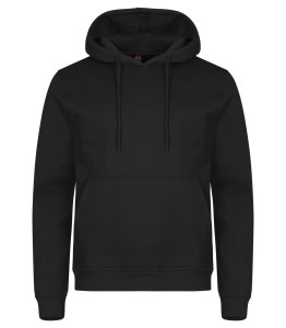 clique Bluza z kapturem Miami z bawełny i poliestru z recyklingu – Black