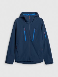 4F Kurtka przejściowa membrana 8000 męska - granatowa L