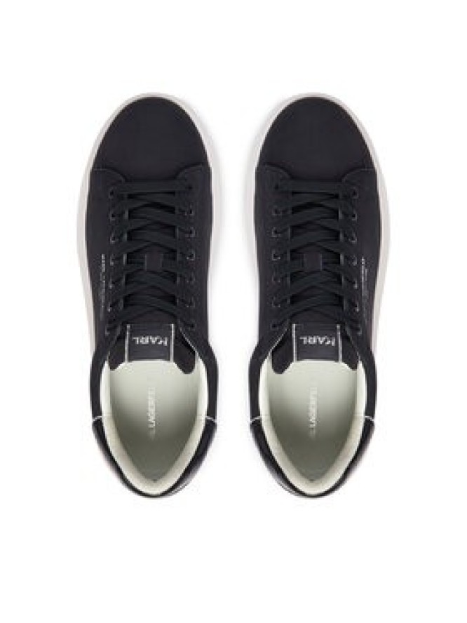 KARL LAGERFELD Sneakersy Kapri Lug KL57522 Granatowy