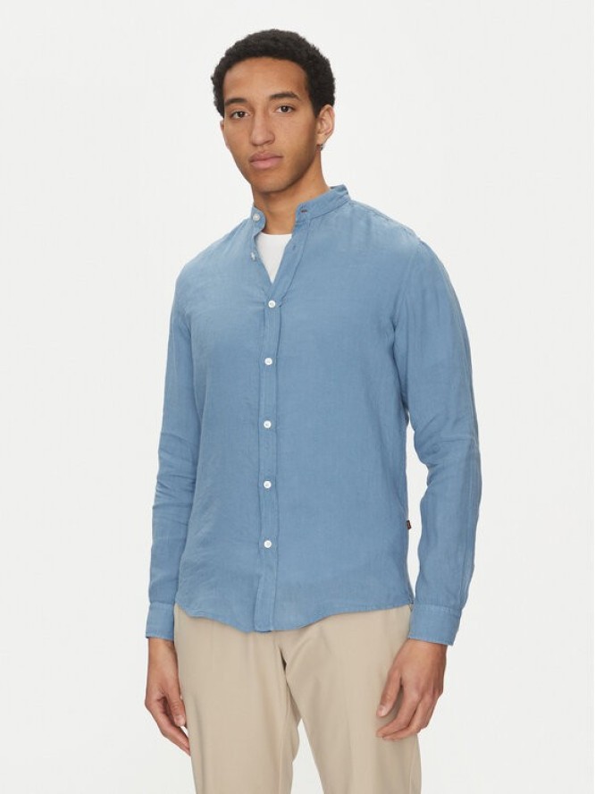 BOSS Koszula 50537369 Niebieski Regular Fit