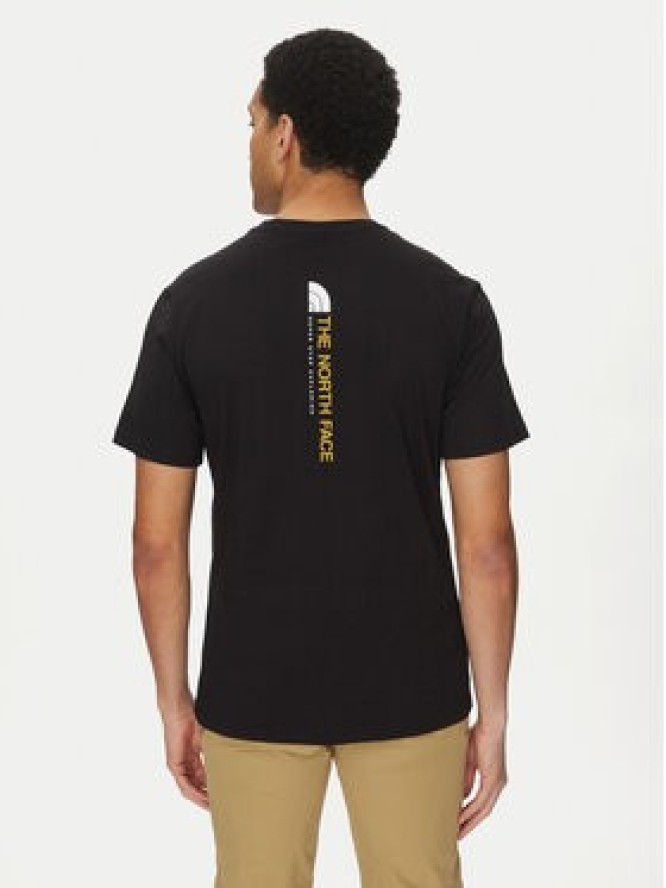 The North Face T-Shirt Vertical NF0A89FP Czarny Regular Fit