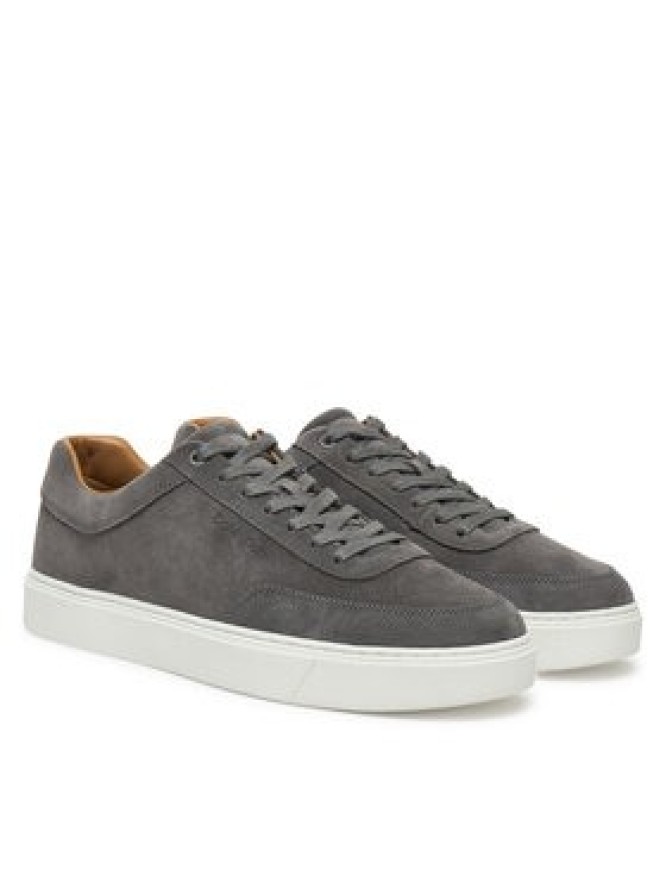 Calvin Klein Sneakersy Clean Cup Low Laceup Oxf Su HM0HM01880 Szary
