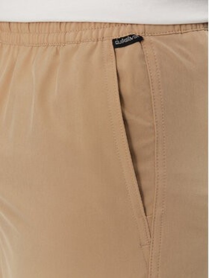 Quiksilver Szorty kąpielowe Taxer Amphibian 18" EQYHY03883 Beżowy Straight Leg