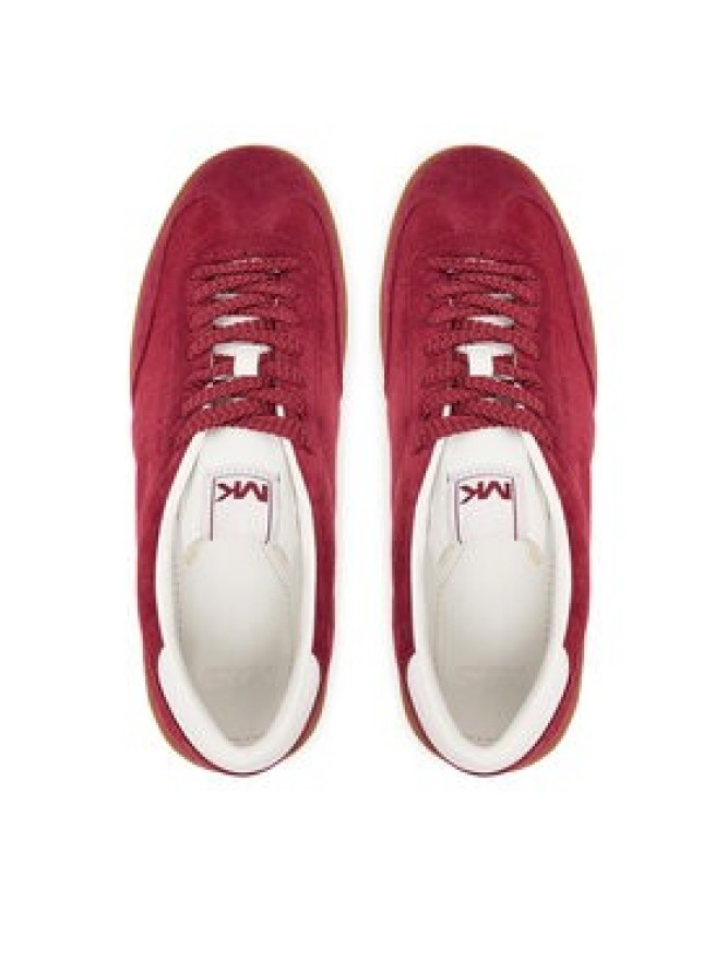 MICHAEL Michael Kors Sneakersy Wilton 42T5WLFS1S Bordowy