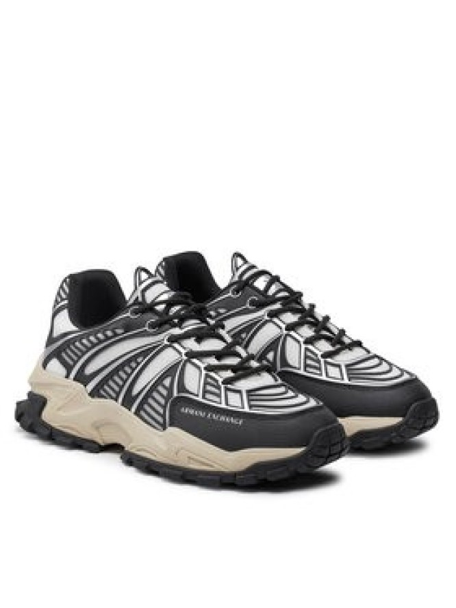 Armani Exchange Sneakersy XUX238 XV907 Szary