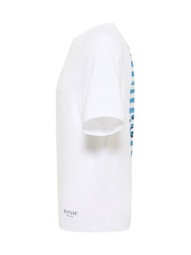 Mustang T-Shirt Akron 1016499 Biały Relaxed Fit