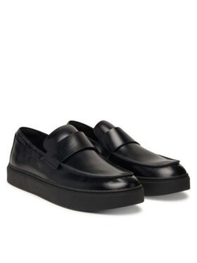 Calvin Klein Lordsy Hybrid Clean Cup Loafer Band Lth HM0HM02250 Czarny
