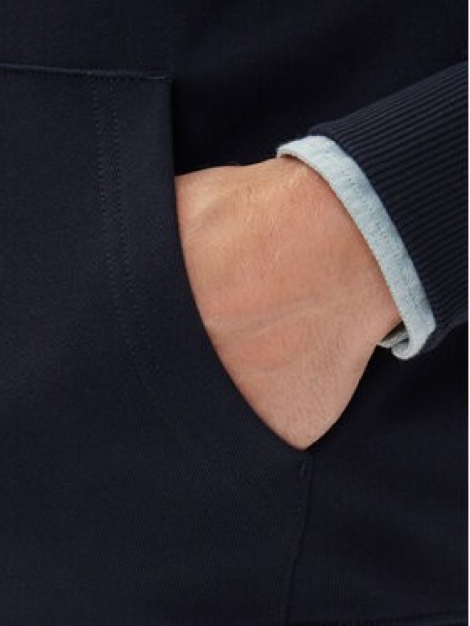 Tommy Hilfiger Bluza Stacked MW0MW39375 Granatowy Regular Fit