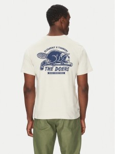 Element T-Shirt ELYZT00518 Beżowy Regular Fit