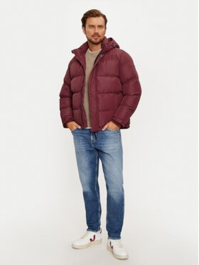 Pepe Jeans Kurtka zimowa Tobias PM403031 Czerwony Regular Fit
