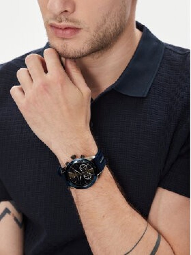 Maserati Zegarek R8871612046 Granatowy