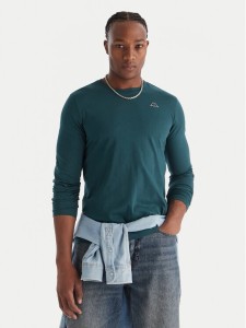 Robe di Kappa Longsleeve 631189W Zielony Slim Fit