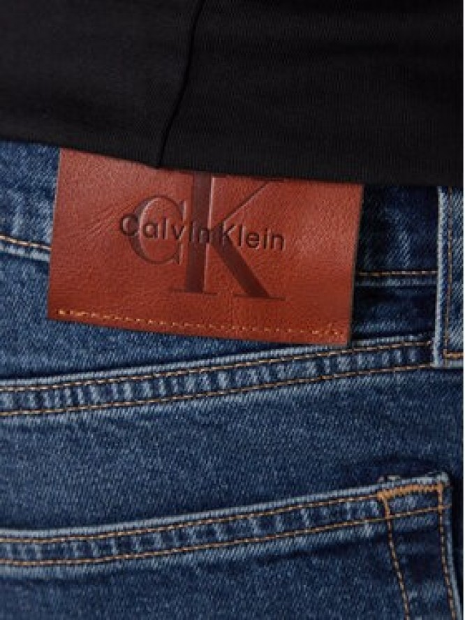 Calvin Klein Jeans Jeansy LV04LB782G Niebieski Straight Fit