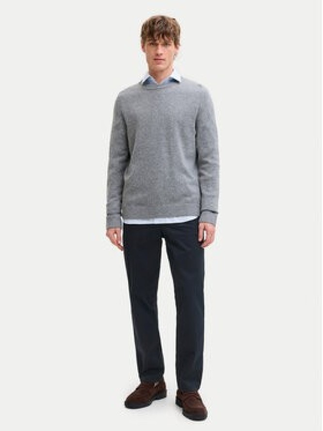 Jack & Jones Chinosy Stollie 12292970 Granatowy Regular Fit