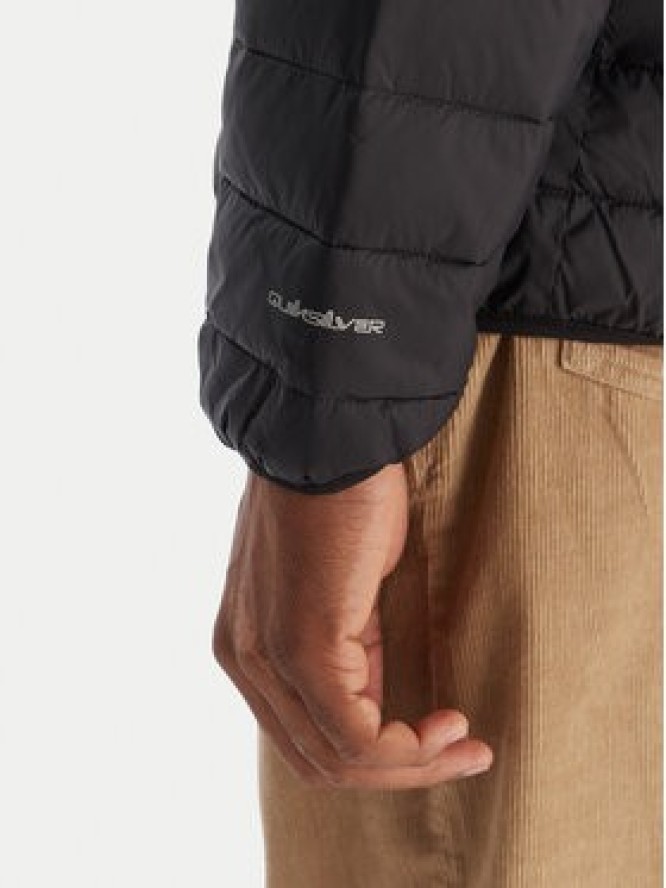 Quiksilver Kurtka przejściowa Scaly Fz EQYJK04190 Czarny Regular Fit