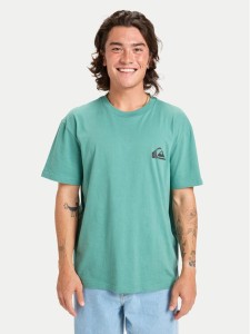 Quiksilver T-Shirt EQYZT08181 Niebieski Regular Fit