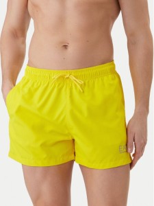 EA7 Emporio Armani Szorty kąpielowe 7M001677 AF13019 M2004 Żółty Regular Fit