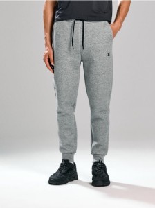 Spodnie dresowe jogger - szary