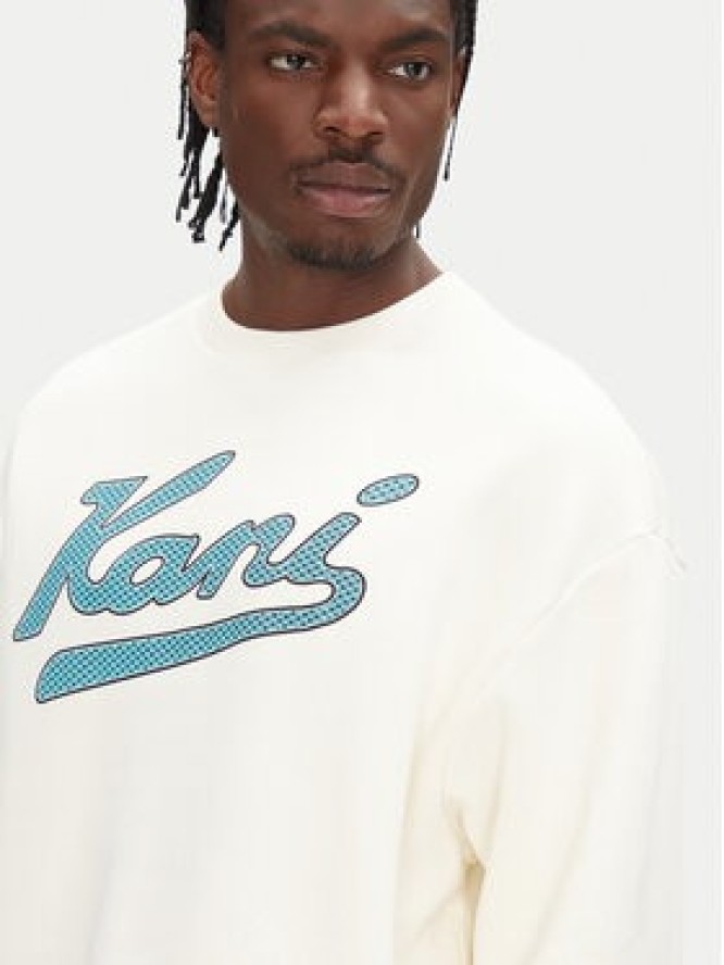 Karl Kani Bluza Varsity Palm PD00005317 Biały Regular Fit