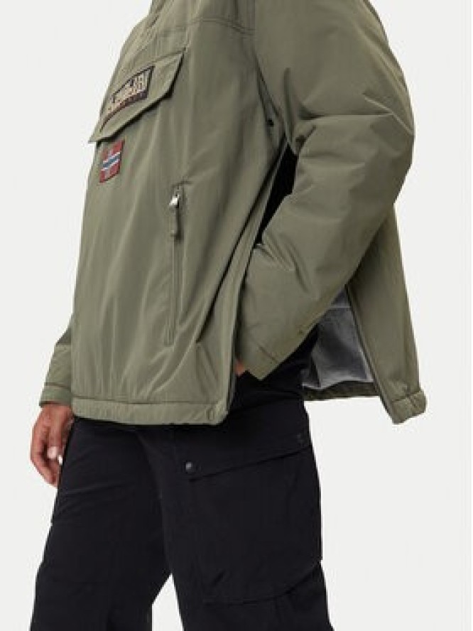 Napapijri Kurtka anorak Rainforest Pocket 2 NP0A4GMD Zielony Regular Fit