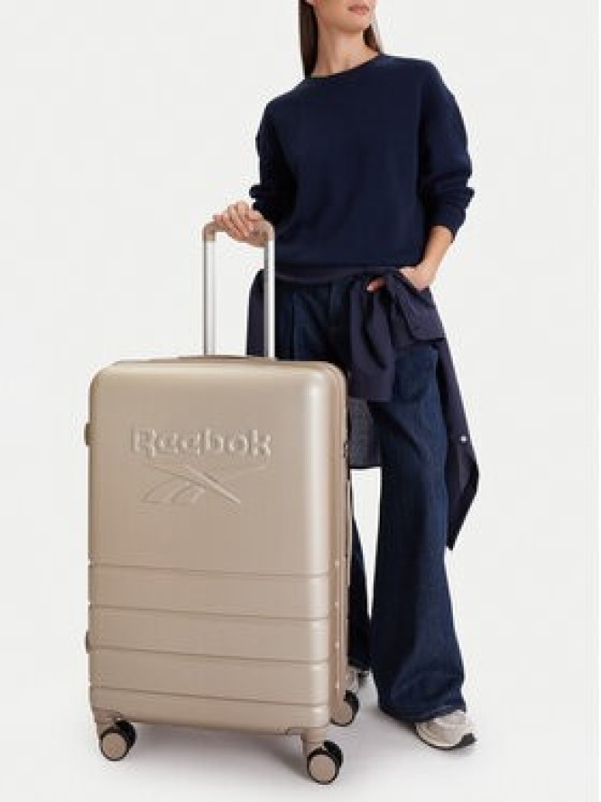 Reebok Walizka duża CEO-RBK-WAL-001-07-CCC-L Beżowy