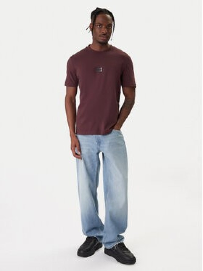 HUGO T-Shirt Danotie 50553124 Brązowy Regular Fit