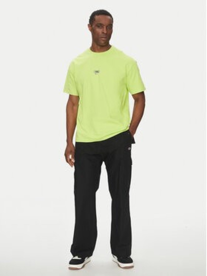 Quiksilver T-Shirt EQYZT08017 Zielony Relaxed Fit