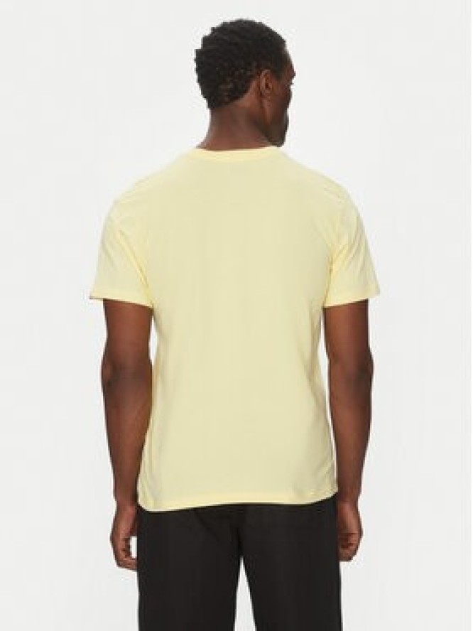 Quiksilver T-Shirt EQYZT08062 Żółty Regular Fit