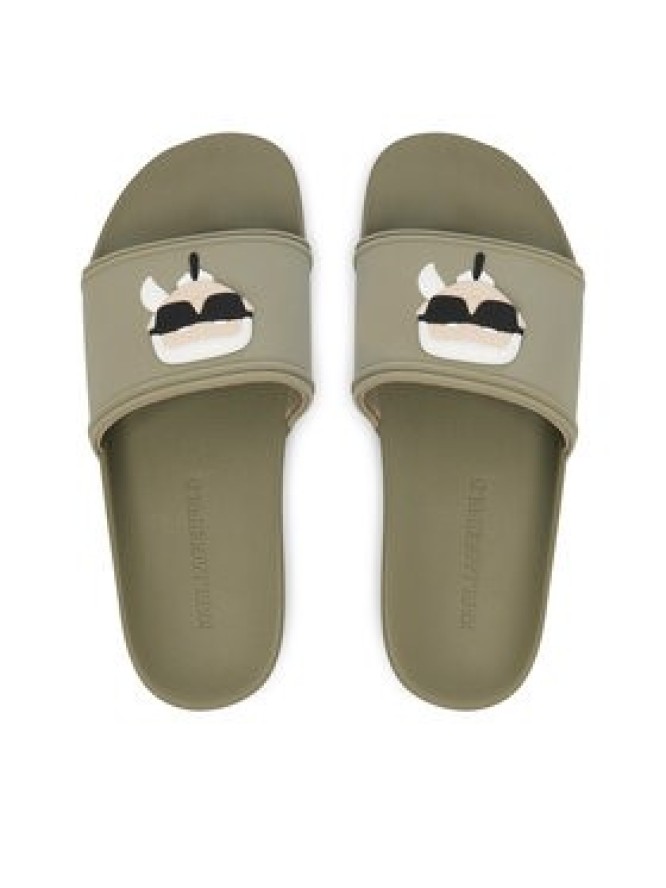 KARL LAGERFELD Klapki KL70005C Szary