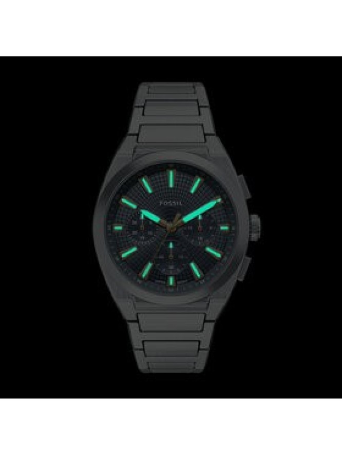 Fossil Zegarek Everett FS6154 Srebrny