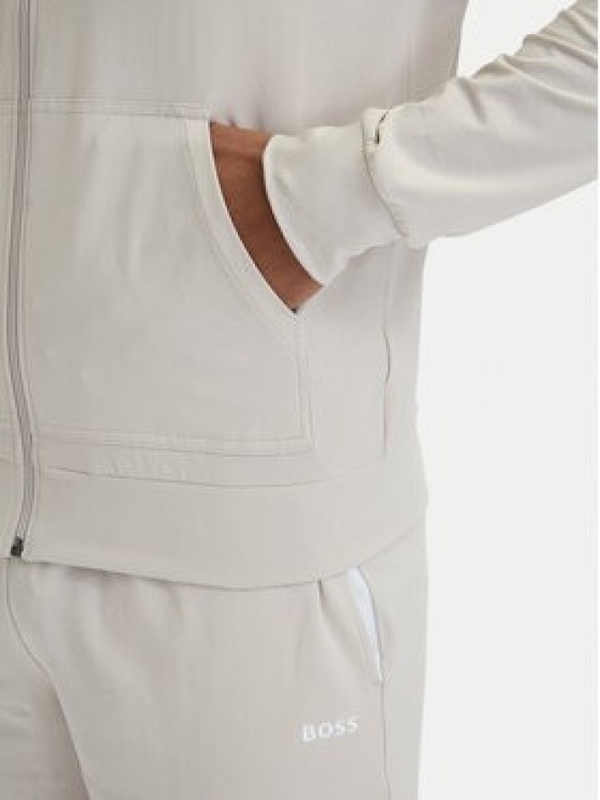 BOSS Bluza Mix&Match 50515307 Beżowy jasny Regular Fit