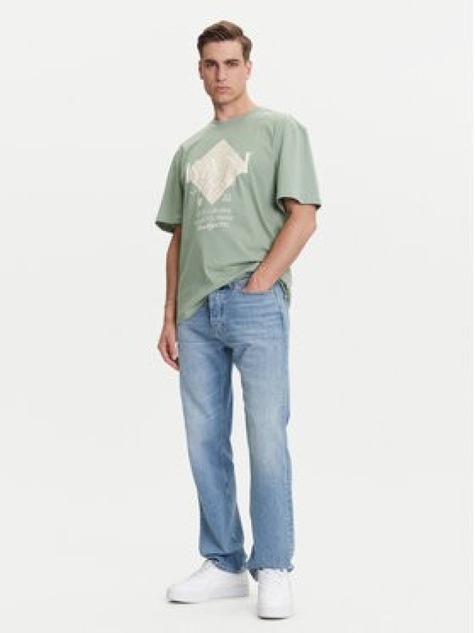 Karl Kani T-Shirt PD00005357 Zielony Relaxed Fit