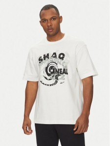 Reebok T-Shirt 100218841 Biały Regular Fit