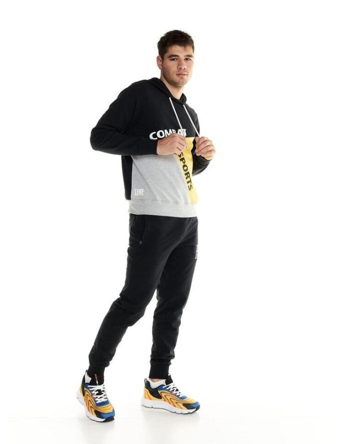 Męska bluza z blokami kolorów Leone Active