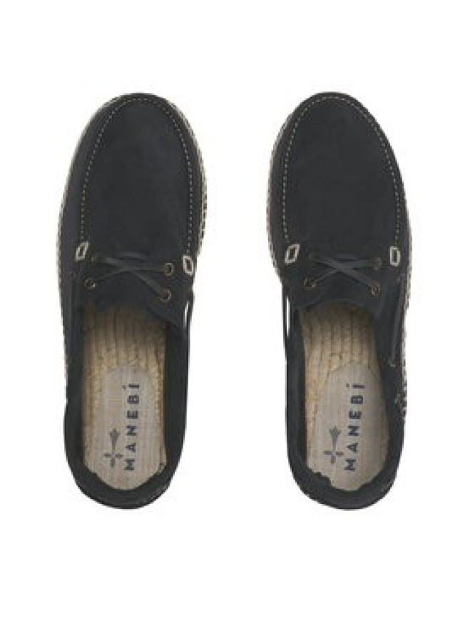 Manebi Espadryle Shoes Espadrilles K 1.5 K0 Granatowy