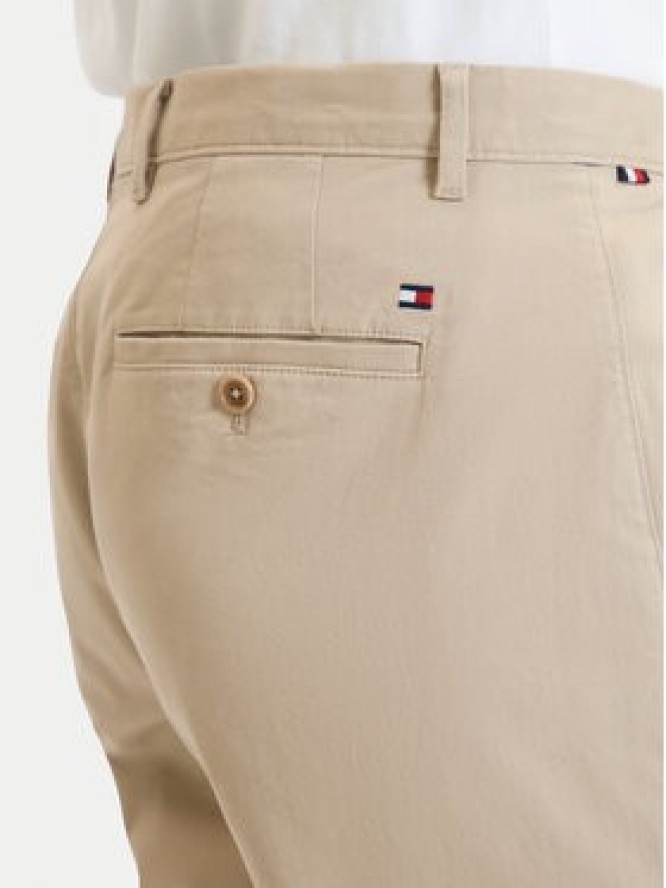 Tommy Hilfiger Chinosy Denton Essential MW0MW40262 Beżowy Straight Fit