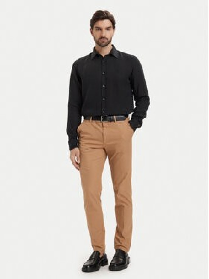 BOSS Koszula Relegant 50567579 Czarny Regular Fit