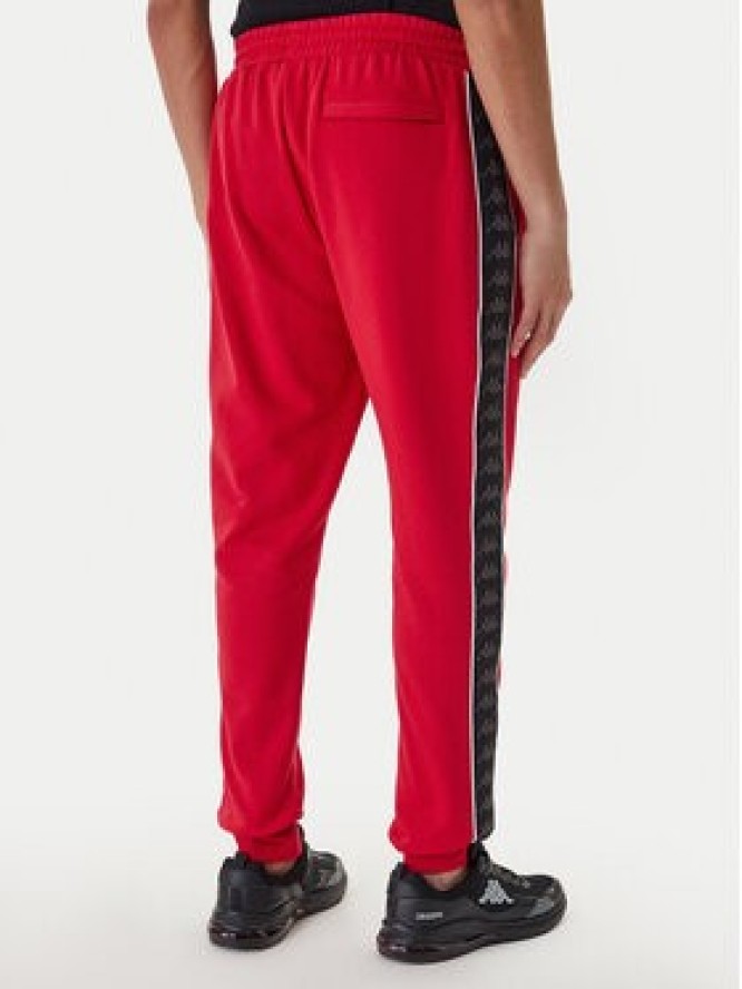 Kappa Spodnie dresowe Banda Alanz 3 321Y8FW Czerwony Comfort Fit