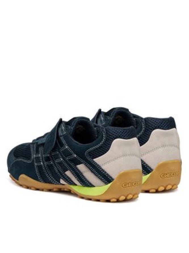 Geox Sneakersy U Snake Original U55MNA 02214 C4002 Granatowy
