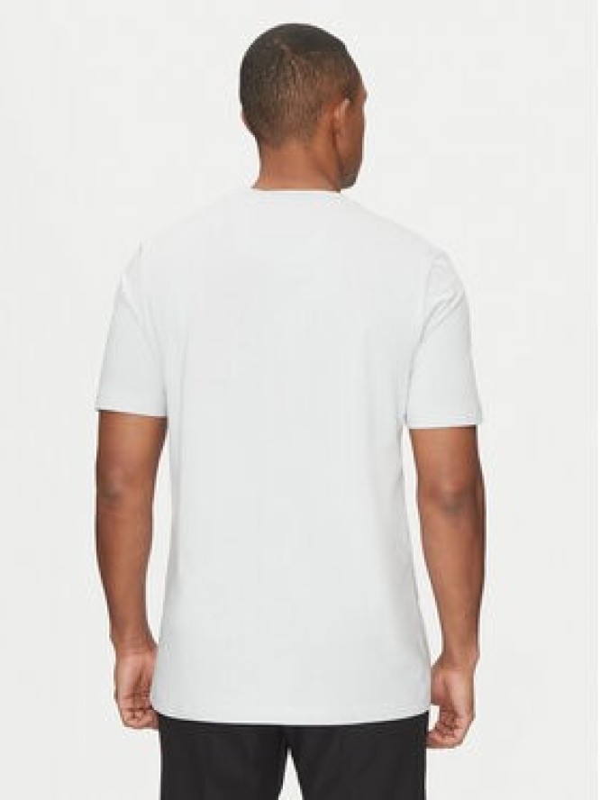 BOSS T-Shirt Tape Logo 50530990 Szary Regular Fit