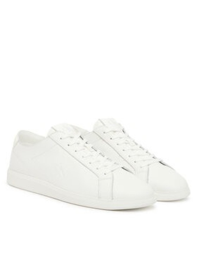Calvin Klein Jeans Sneakersy Low Profile Cupsole Tmb Lth YM0YM01331 Biały
