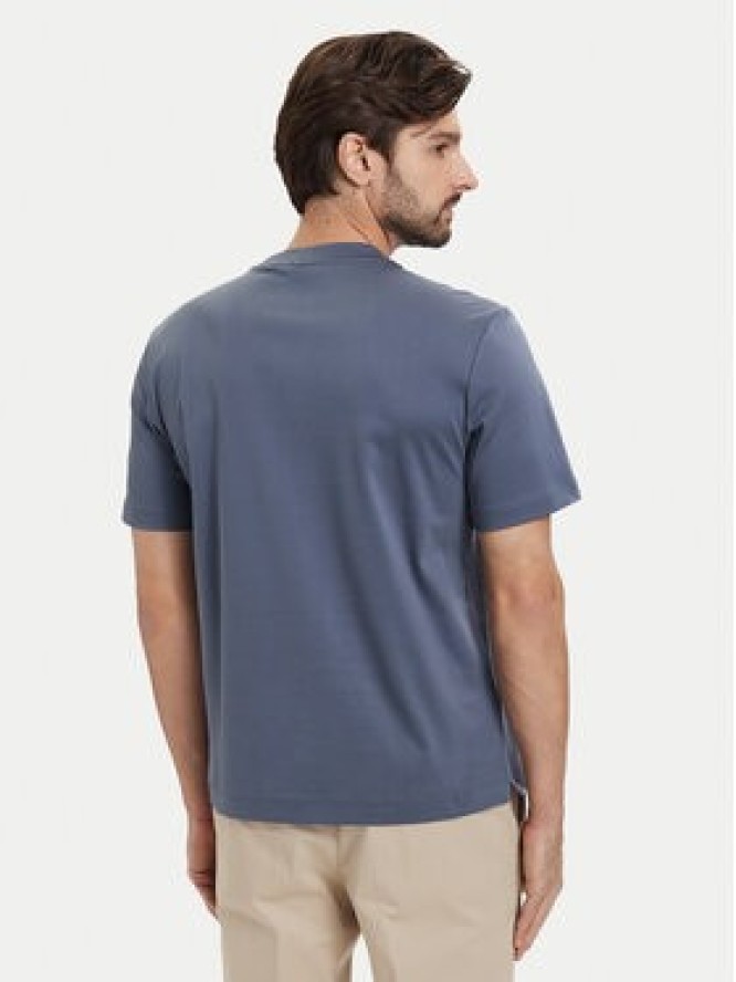 BOSS T-Shirt C-Taut 01 50555844 Granatowy Regular Fit
