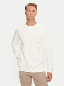 Guess Bluza New Aldwin Z4YQ16 K9V31 Écru Regular Fit