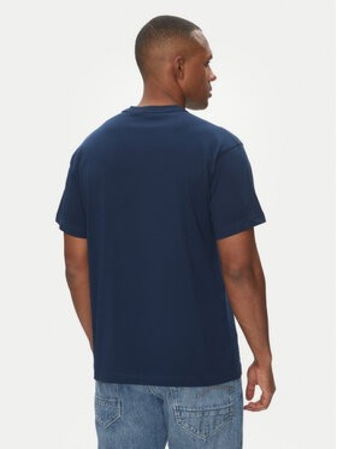 Versace Jeans Couture T-Shirt 78GAHT01 Granatowy Regular Fit